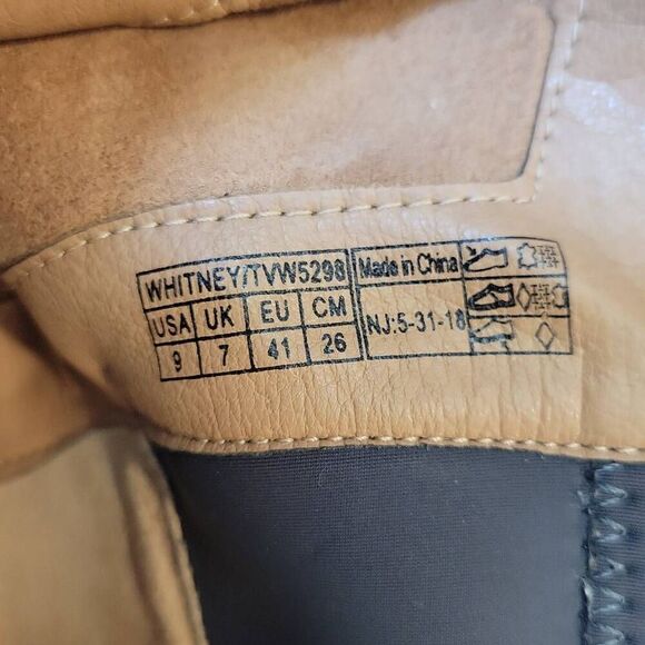 Vionic Orthaheel Perk Whitney Suede High Heel Ankle Boots Grey Size 9 - Picture 6 of 8